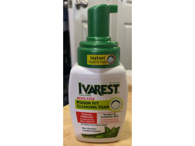 Ivarest Poison IVY Cleansing Foam, 6 fl oz/177 mL