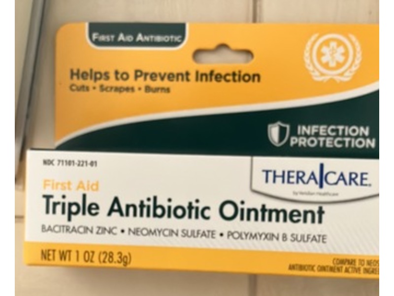 Thera Care First Aid Triple Antibiotic Ointment, 1 oz/28.3 g