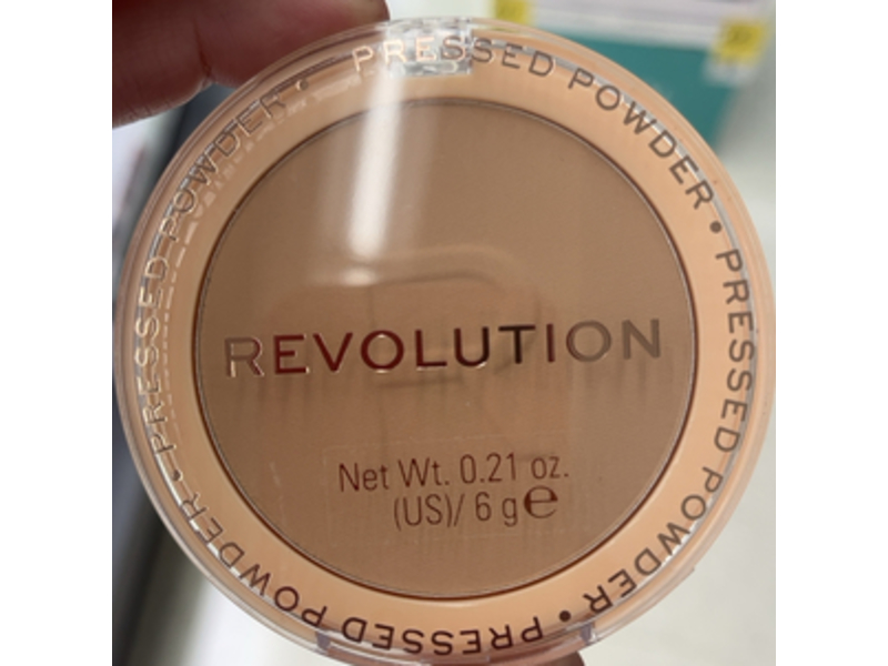 Revolution Pressed Powder, Beige, 0.21 oz/6 g