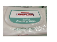 Market Basket Sensitive Cleansing Wipes, 64 Count - Image 2