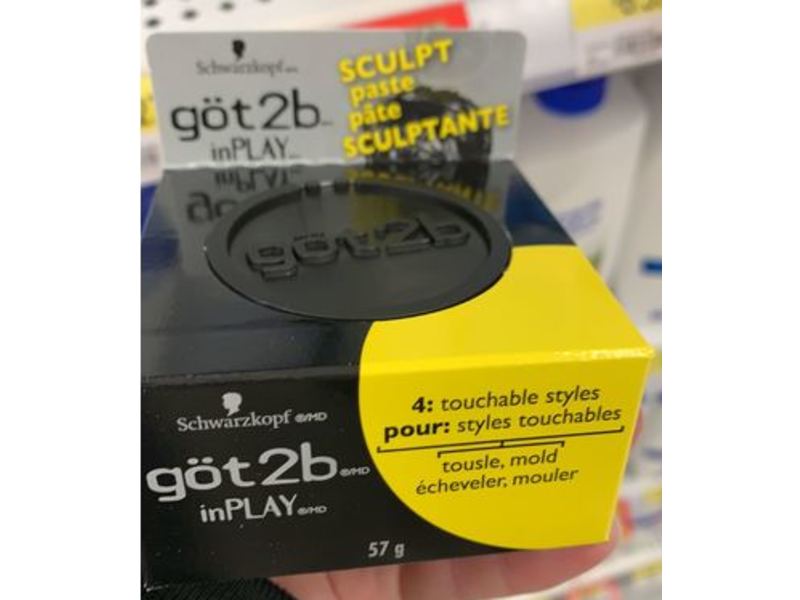 Schwarzkopf Got 2B In Play Sculpt Paste, 57 g