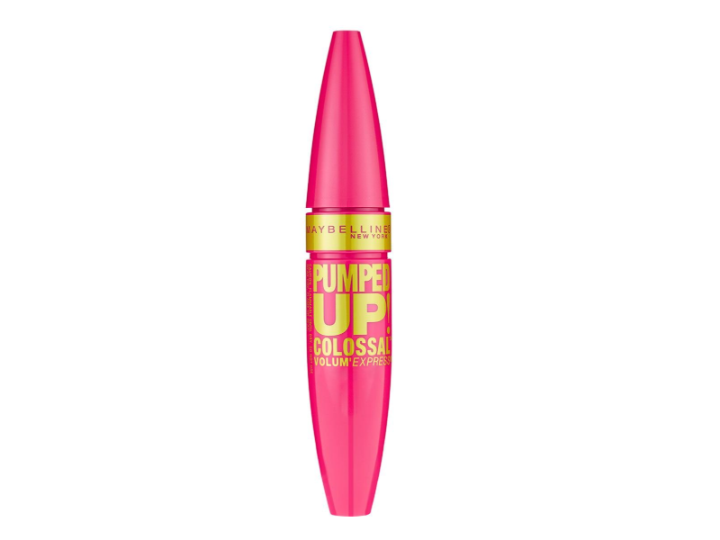 Maybelline New York Volum' Express Pumped Up! Colossal Washable Mascara, Classic Black 213, 0.33 fl oz/9.7 mL