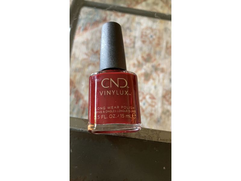 CND Vinylux Longwear Nail Polish, Gel-like Shine & Chip Resistant Color, Oxblood, 0.5 Fl Oz