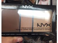 NYX Cream Highlight & Contour Palette, Medium - thumbnail 2