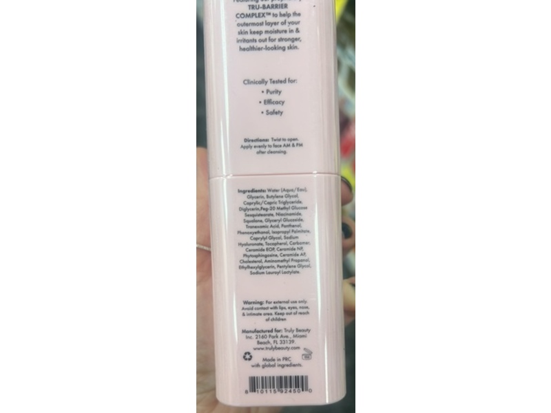 Truly Clinical The Hydrating Face Serum, 1.7 fl oz/50 mL