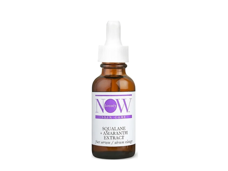 Now Beauty Face Serum, Squalane + Amaranth Extract, 1 fl oz/30 mL