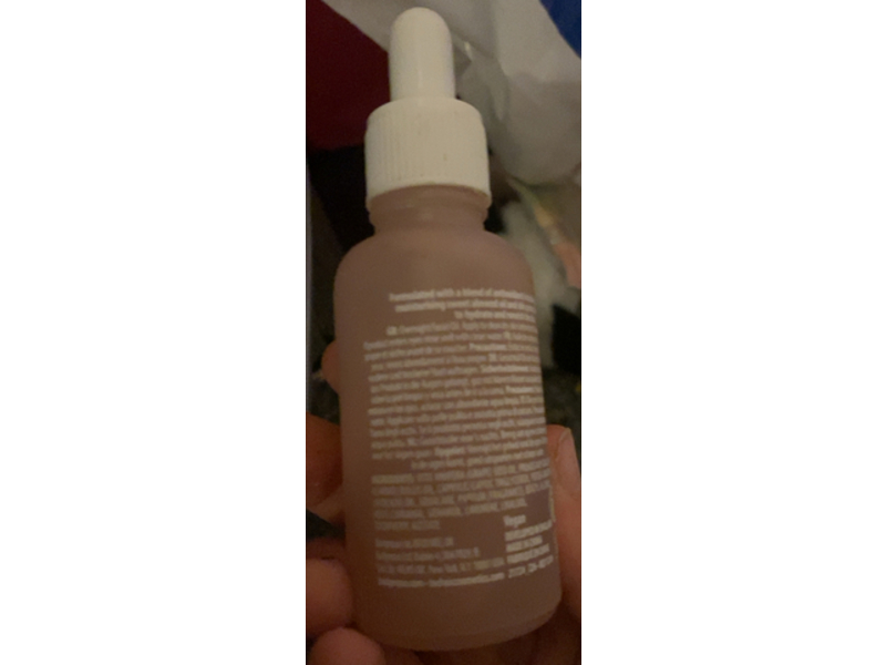 Technic Overnight Facial Oil, Grape Seed Oil & Squalane, 1.01 fl oz/30 mL