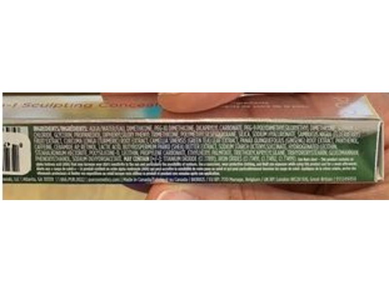 PÜR 4-in-1 Sculpting Concealer, Mn3/Buff, 0.13 oz/3.76 g