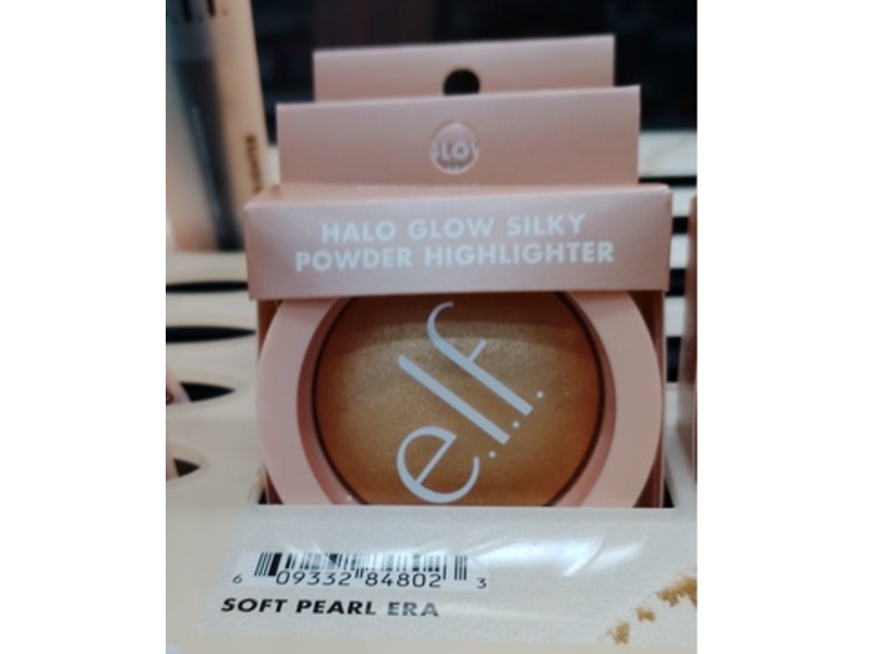 e.l.f. Halo Glow Silky Powder Highlighter, Soft Pearl Era, 0.15 oz/4.5 g