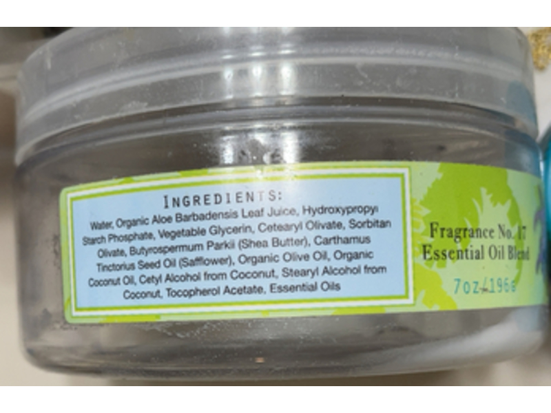 Chandler Farm Luxury Organic Body Care, Lavender, 7 oz/196 g