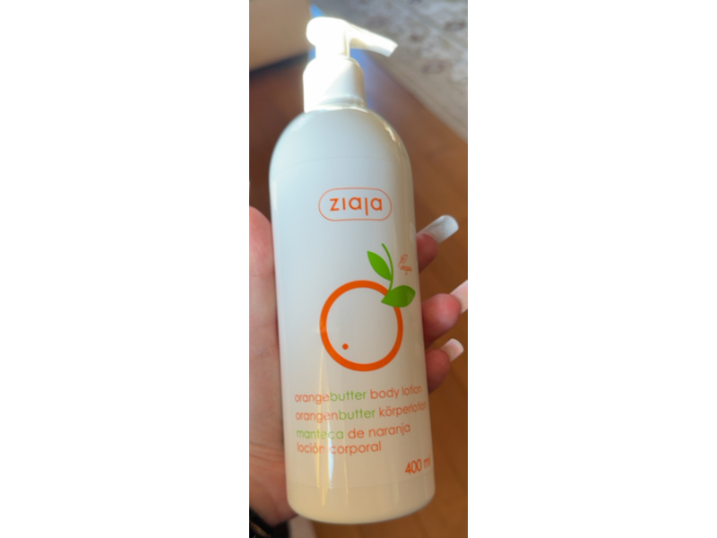Ziaja Body Lotion, Orange Butter, 14.1 fl oz/400 mL