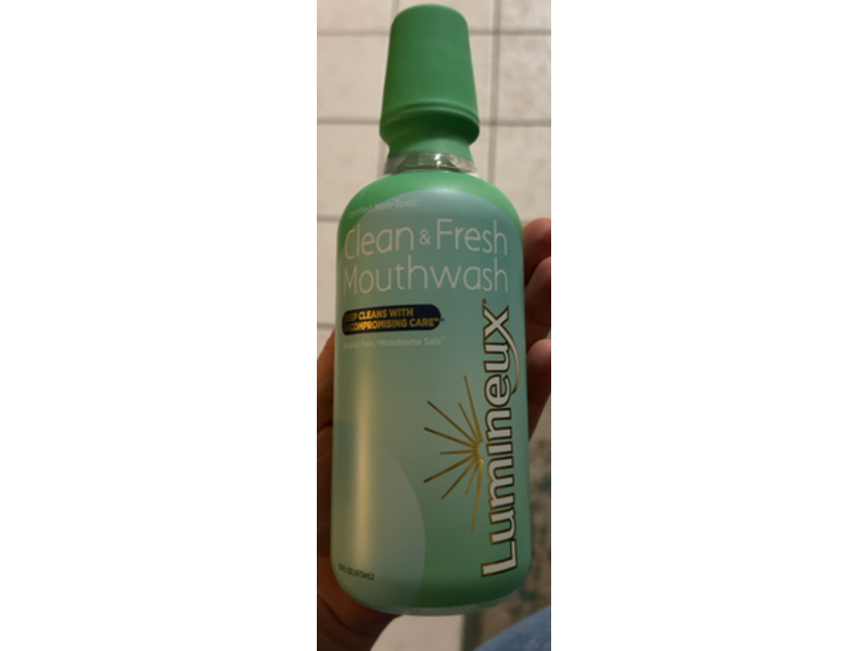 Lumineux Clean & Fresh Mouthwash, 16 fl oz/473 mL