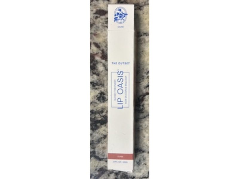 The Outset Lip Oasis Glossy Treatment, Dune, 10 mL
