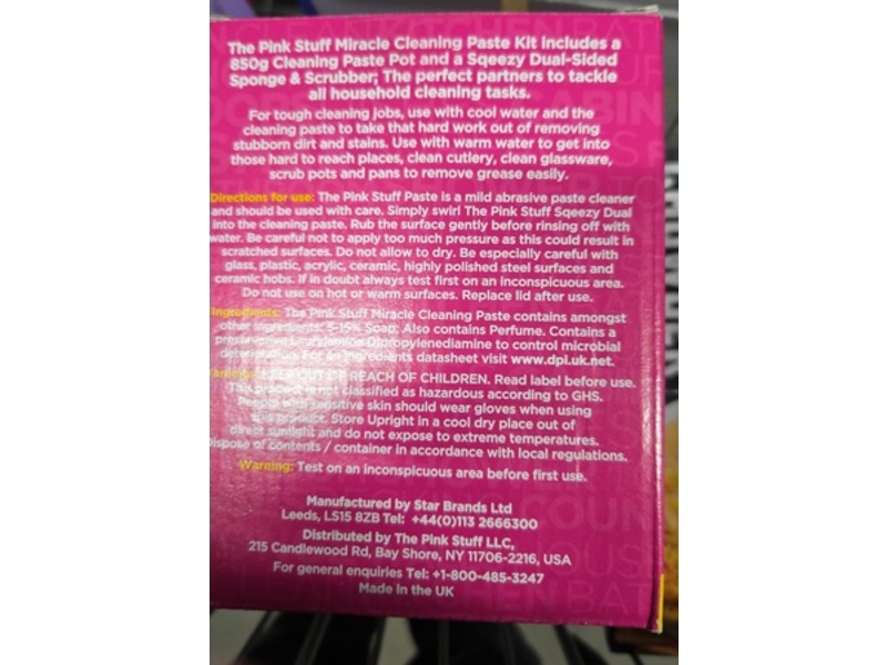 Star Drops The Pink Stuff The Miracle Cleaning Paste Kit, 850 g