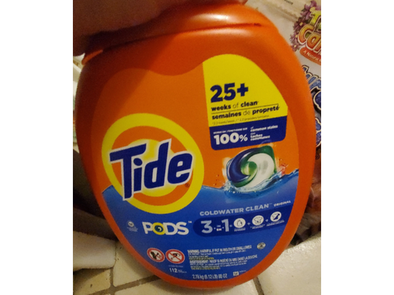 Tide Pods Laundry Detergent Pods, Original, 98 oz/2.78 kg