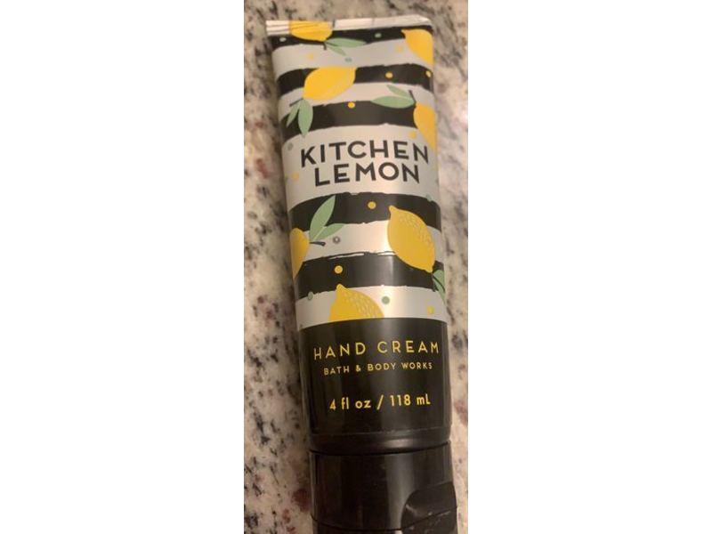 Bath & Body Works Hand Cream, Kitchen Lemon, 4 fl oz/ 118 mL