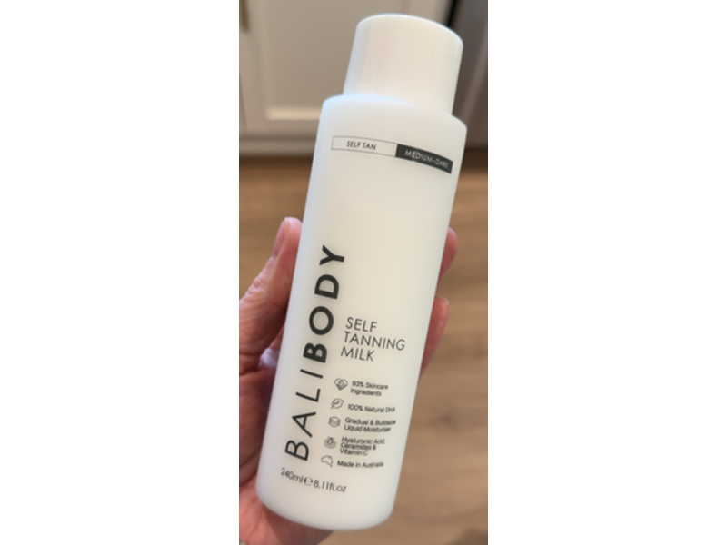 Bali Body Self Tanning Milk, Medium-Dark, 8.11 fl oz/240 mL