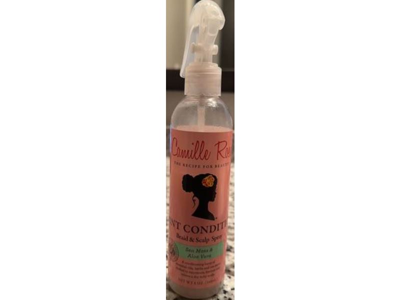 Camille Rose Mint Condition Braid & Scalp Spray, Sea Moss & Aloe Vera, 8 oz /240 ml