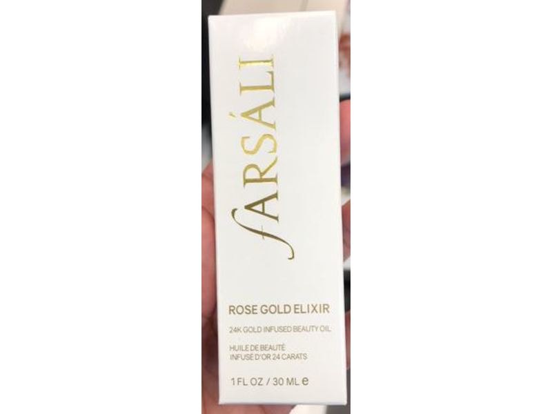 Farsali Rose Gold Elixir, 24k Gold, 1 fl oz/30 mL