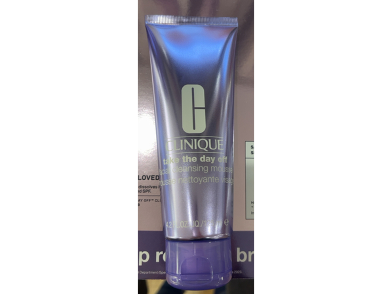 Clinique Take The Day Off Facial Cleansing Mousse, 4.2 fl oz/125 mL