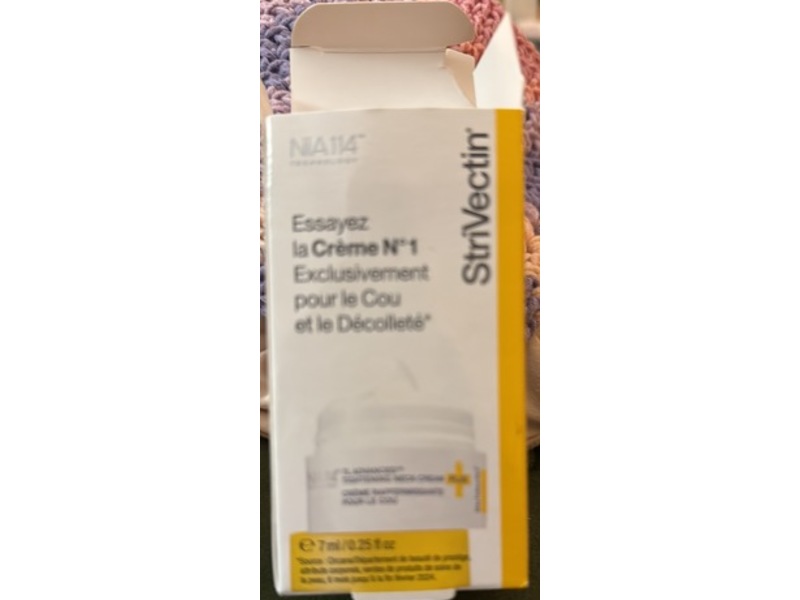 StriVectin Tighten & Lift Advanced Neck Cream Plus, 0.25 oz/7 mL