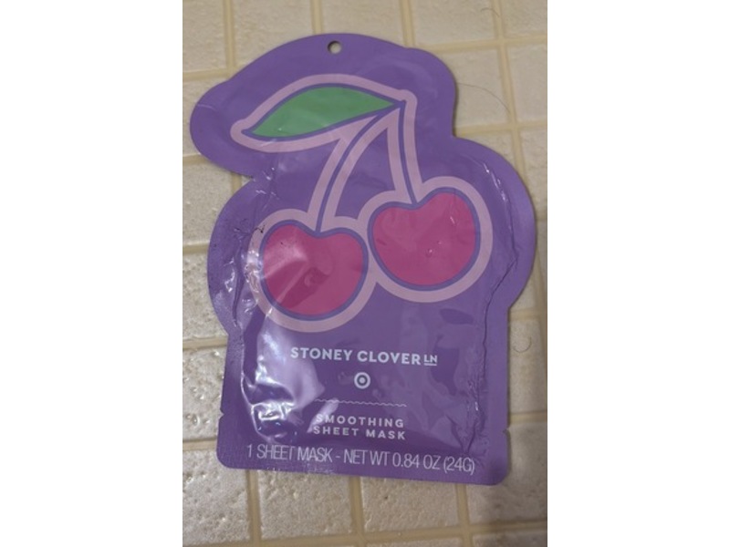 Stoney Clover Smoothing Sheet Mask, 0.84 oz/24 g