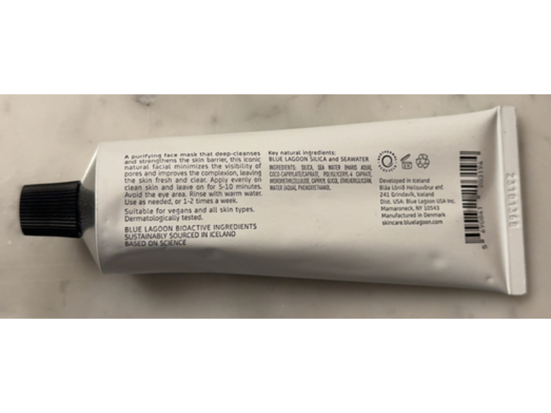 Blue Lagoon Iceland Silica Mud Mask, 2.6 oz/75 g