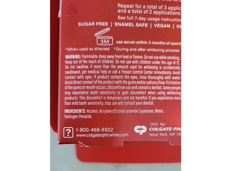 Colgate Optic White Express Whitening Pen, 0.08 fl oz/2.5 mL