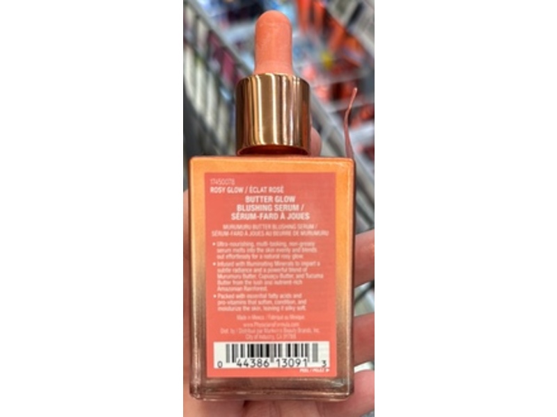 Physicians Formula Butter Glow Blushing Serum, Rosy Glow, 1 fl oz/30 mL