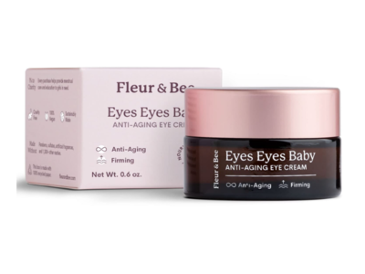 Fleur & Bee Anti-Aging Eye Cream, Eyes Eyes Baby, 0.6 oz