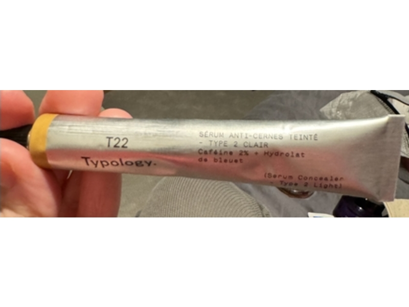 Typology Serum Concealer, Type 2 Light, 0.5 fl oz