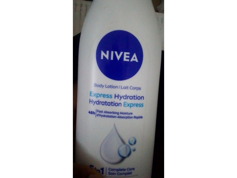 Nivea Express Hydration 5-In-1 Complete Care Body Lotion, 48H, 400 mL