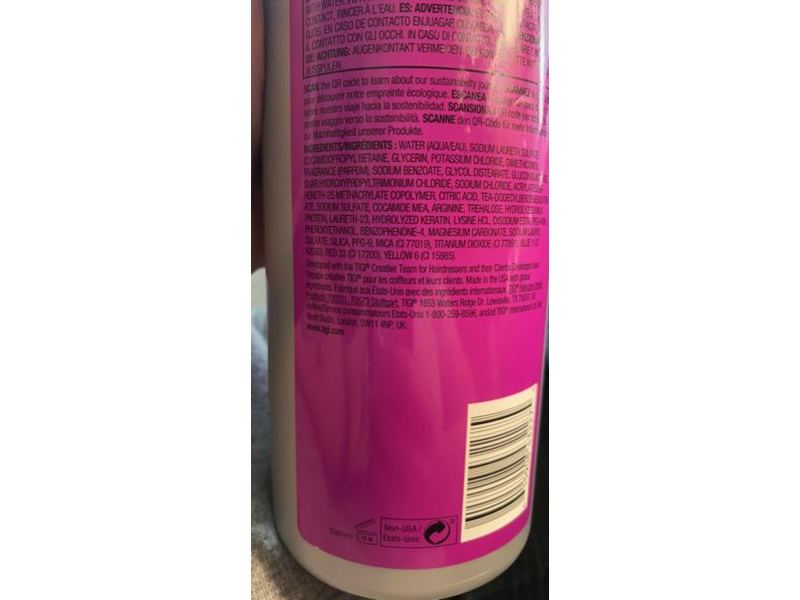 Bed Head Tigi Restoring Shampoo, Serial Blonde, 32.8 fl oz/970 ml