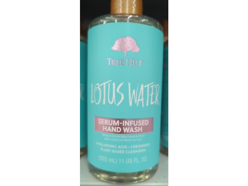 Tree Hut Serum Infused Hand Wash, Lotus Water, 11 fl oz/325 mL