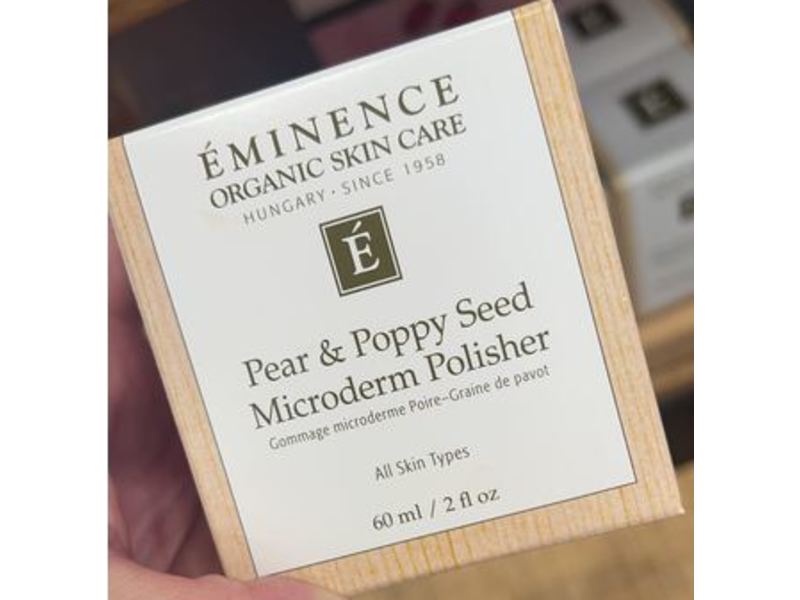 Eminence Microderm Polisher, Pear & Poppy Seed, 2 fl oz/60 mL