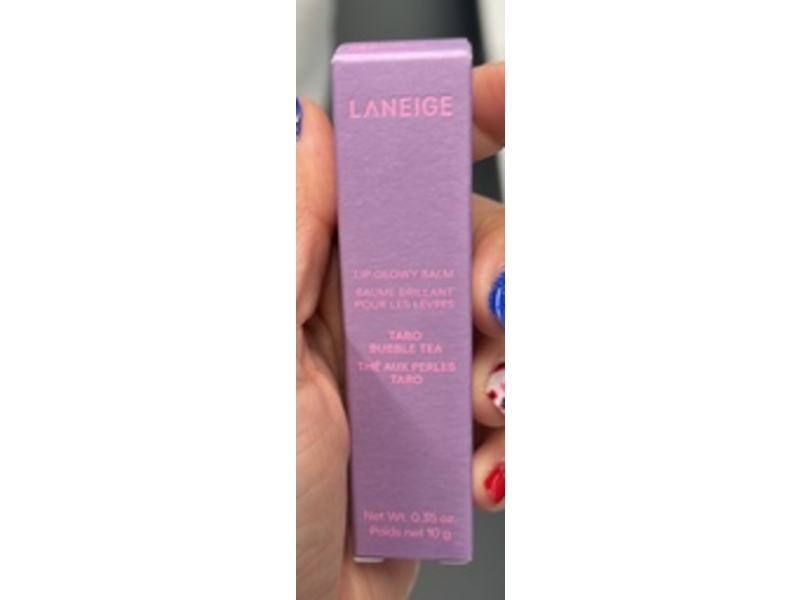 Laneige Lip Glowy Balm, Taro Bubble Tea, 0.35 oz/10 g
