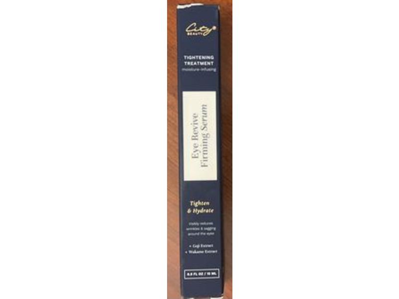 City Beauty Eye Revive Firming Serum Tighten & Hydrate Treatment, 0.5 fl oz/15 mL