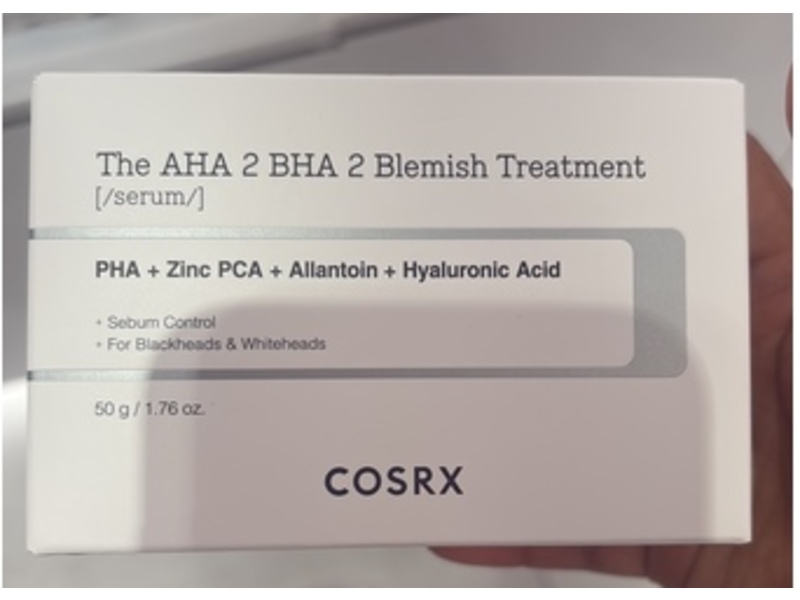 COSRX The Aha 2 Bha 2 Blemish Treatment Serum, 1.76 oz/50 g