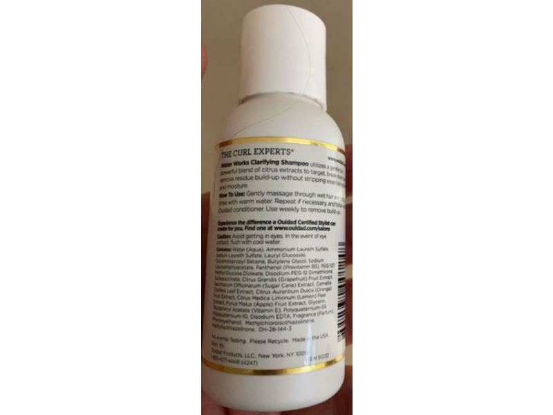 Ouidad Water Works Clarifying Shampoo, 2.5 fl oz/75 mL