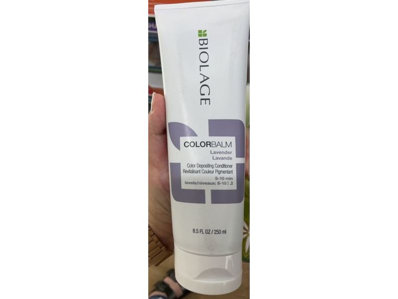 Biolage Color Depositing Conditioner, Color Balm, Lavender, 8.45 fl oz/250 ml