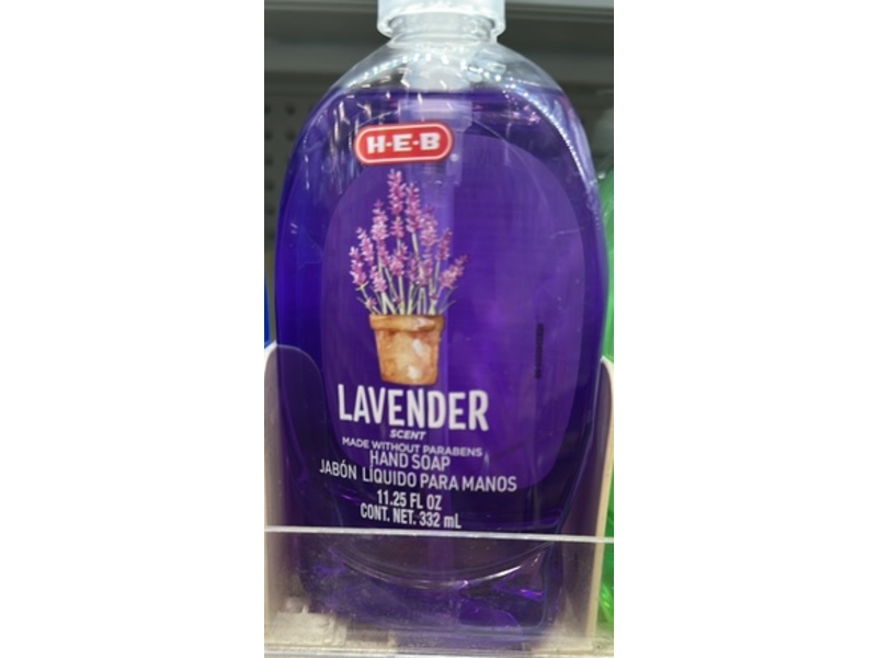 H-E-B Hand Soap, Lavender, 11.25 fl oz/332 mL
