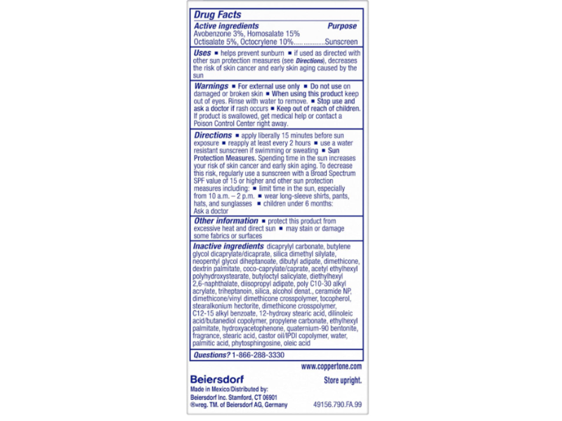 Coppertone Every Tone Invisible Finish Face Sunscreen, SPF 60+, Hydrating, 1.7 fl oz/50 mL