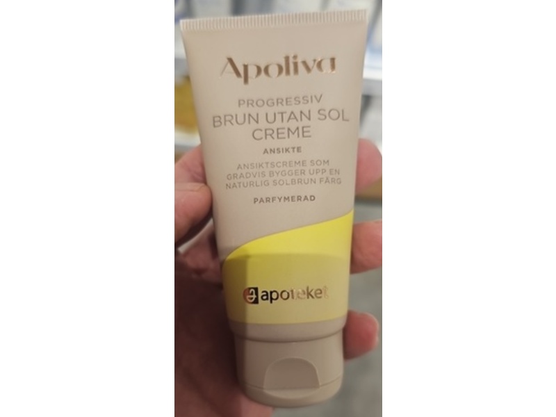 Apoliva Progressive Sunless Tanning Cream, 50 mL