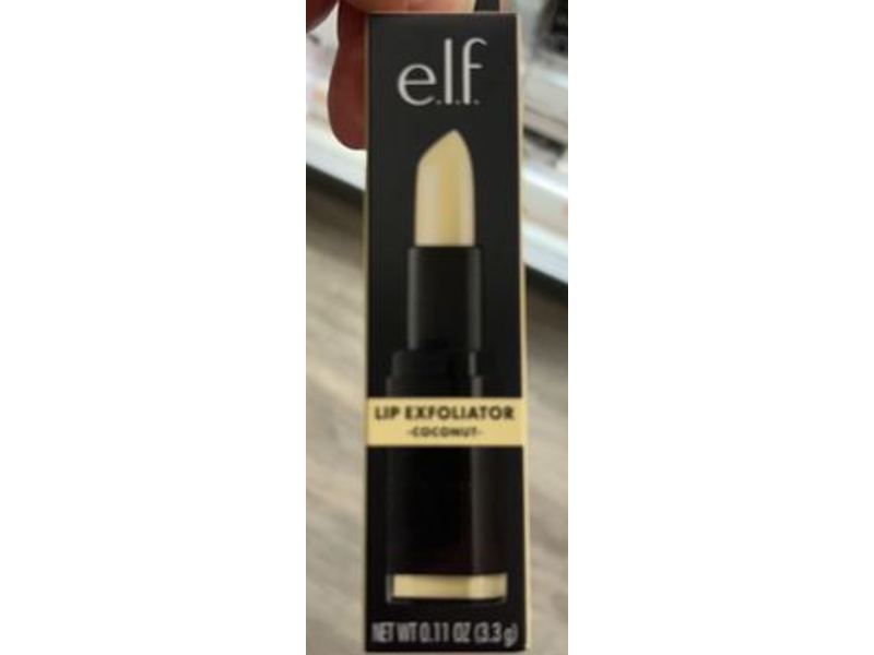 E.l.f. Lip Exfoliator, Coconut, 0.11 oz/3.3 g