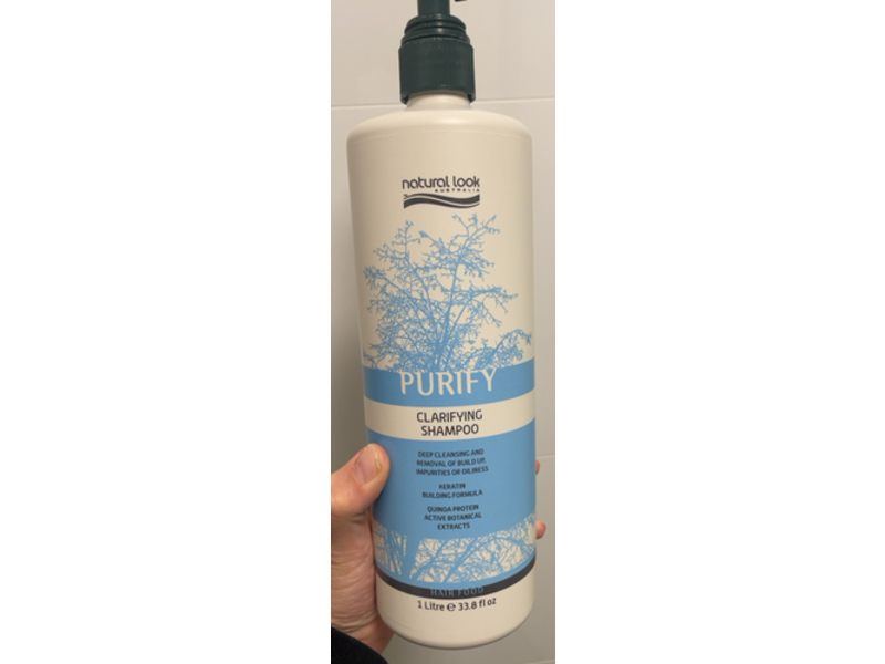 Natural Look Purify Clarifying Shampoo, 33.8 fl oz/1 L