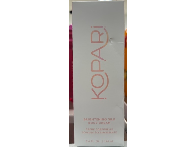 Kopari Brightening Silk Body Cream, 2% Niacinamide & 3% Lactic Acid, 6.6 fl oz/196 mL