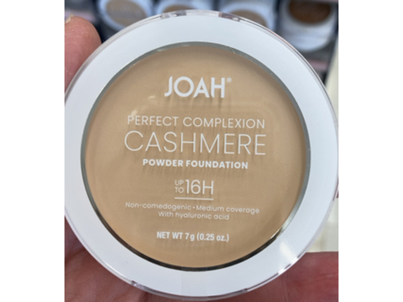 Joah Perfect Complexion Cashmere Powder Foundation, FN 020, 0.25 oz/7 g