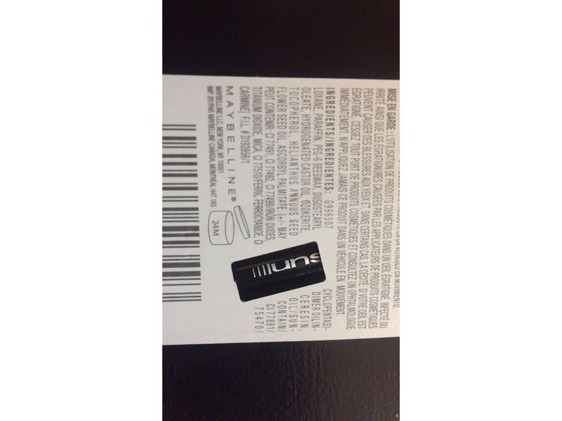 Maybelline New York Unstoppable Eyeliner, Onyx 0.01 Ounce