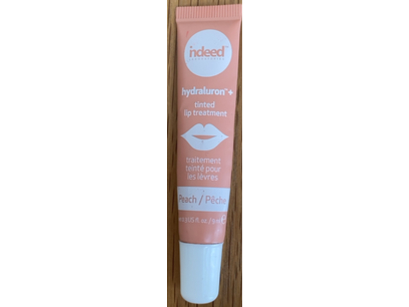 Indeed Laboratories Lip Treatment, Peach, 0.3 fl oz/9 mL