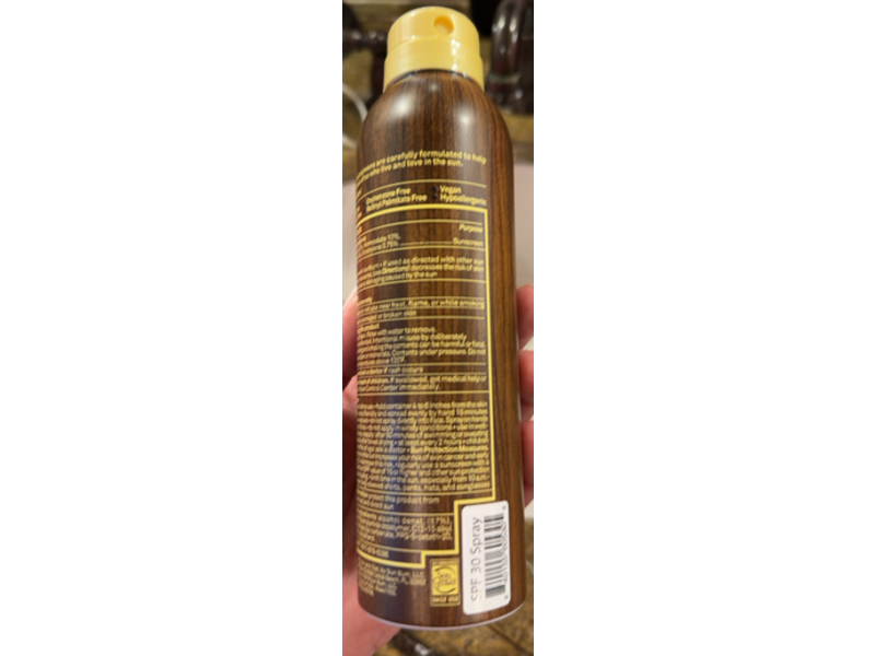 Sun Bum Premium Moisturizing Sunscreen Spray, SPF 30, 6 oz/170 g